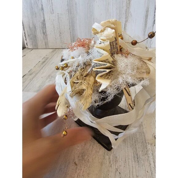 Bird planter mini vintage light German decor - Picture 4 of 10